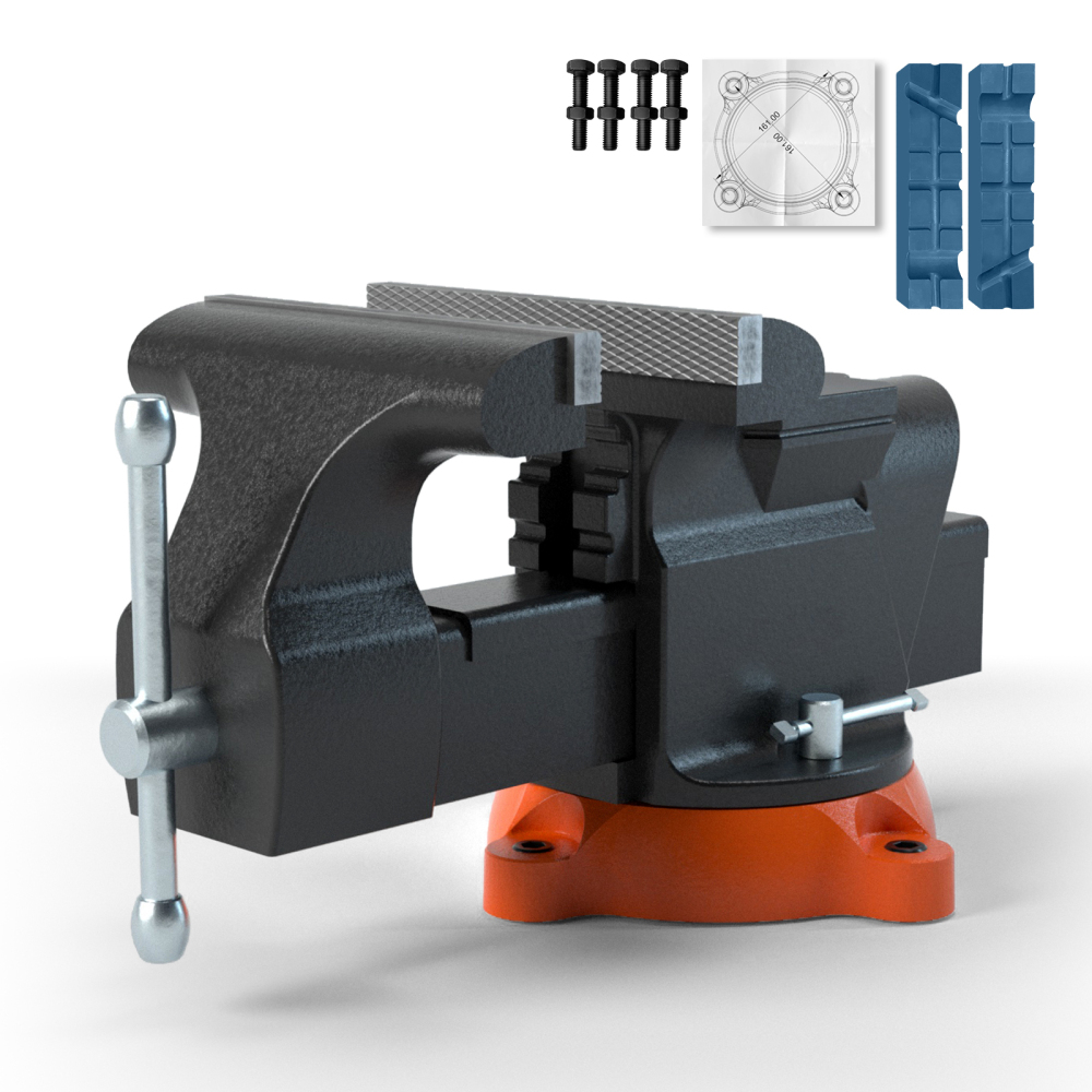 Bench Vise Swivel - Heavy Duty Ductile Iron 6