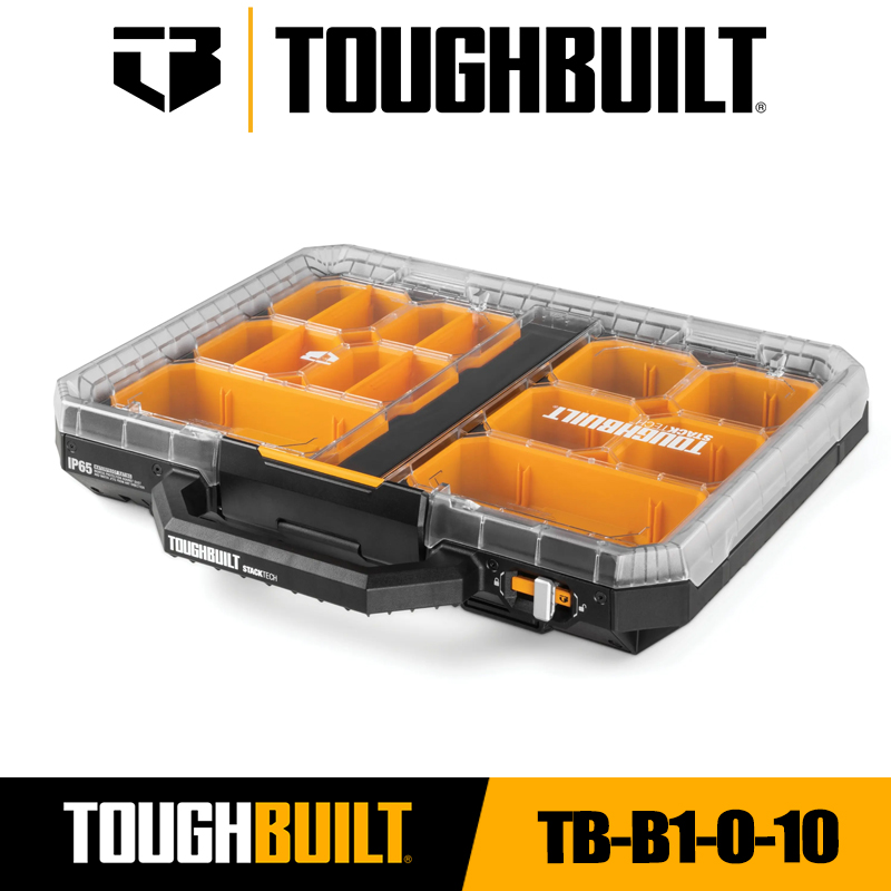 Tools Box For Workshop - TOUGHBUILT TB-B1-O-10 STACKTECH Medium Organizer Multifunctional