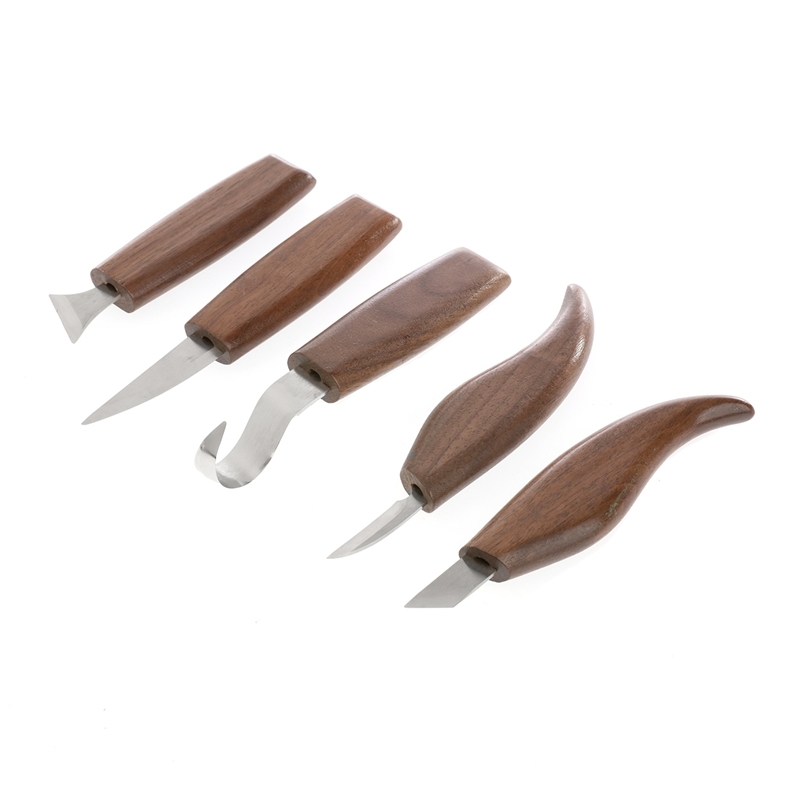 Chisel Set Wood - 12PCS/Set Woodworking Walnut Carving Set Wood