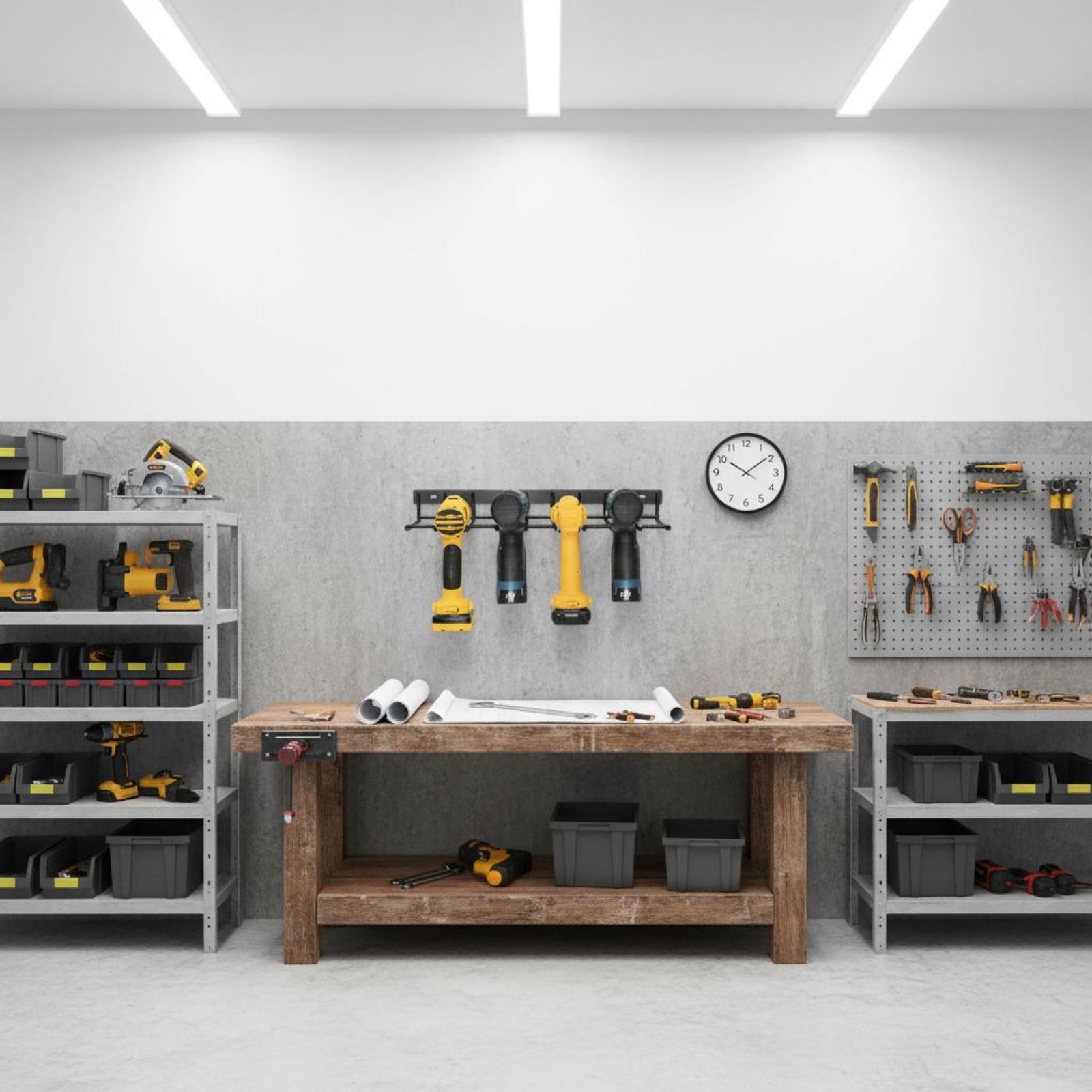 Wall Mount Drill Holder Easy I - Tools In Workshop のレビューと価格