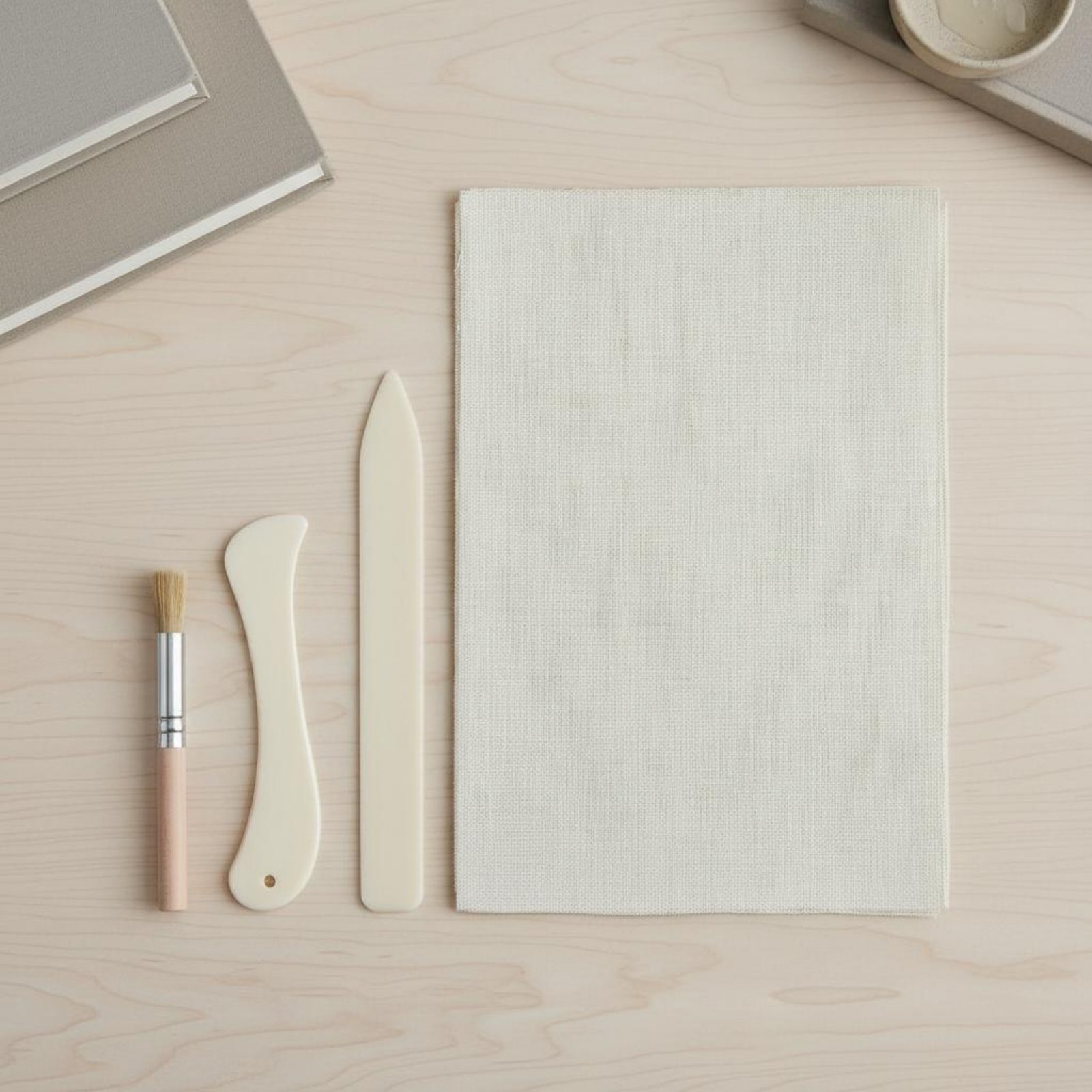 4 Pieces Bookbinding Cloth and - Workshop Tools Kit のレビューと価格