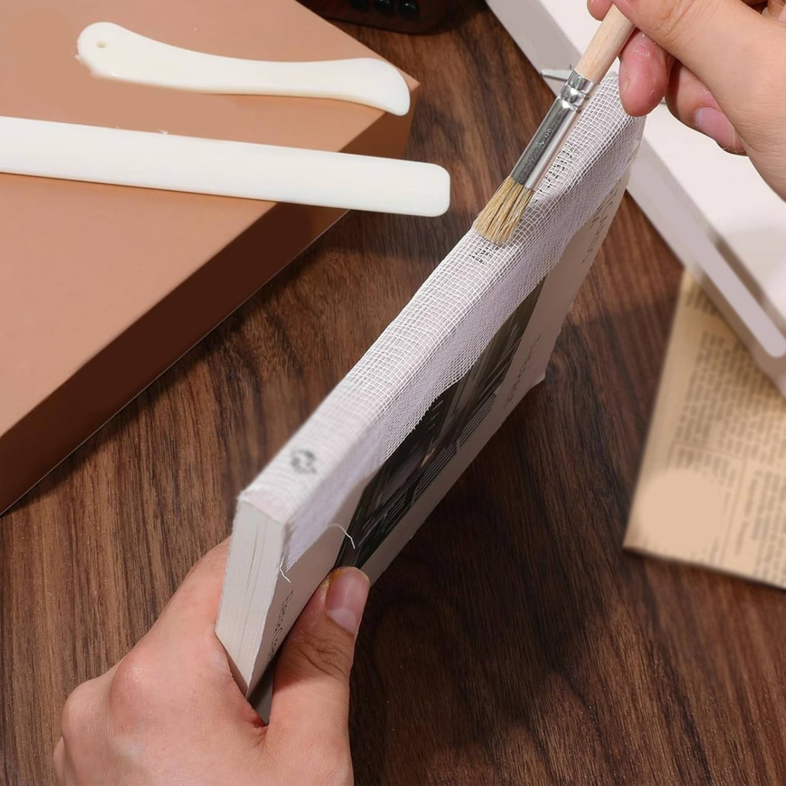 4 Pieces Bookbinding Cloth and - Workshop Tools Kit のレビューと価格