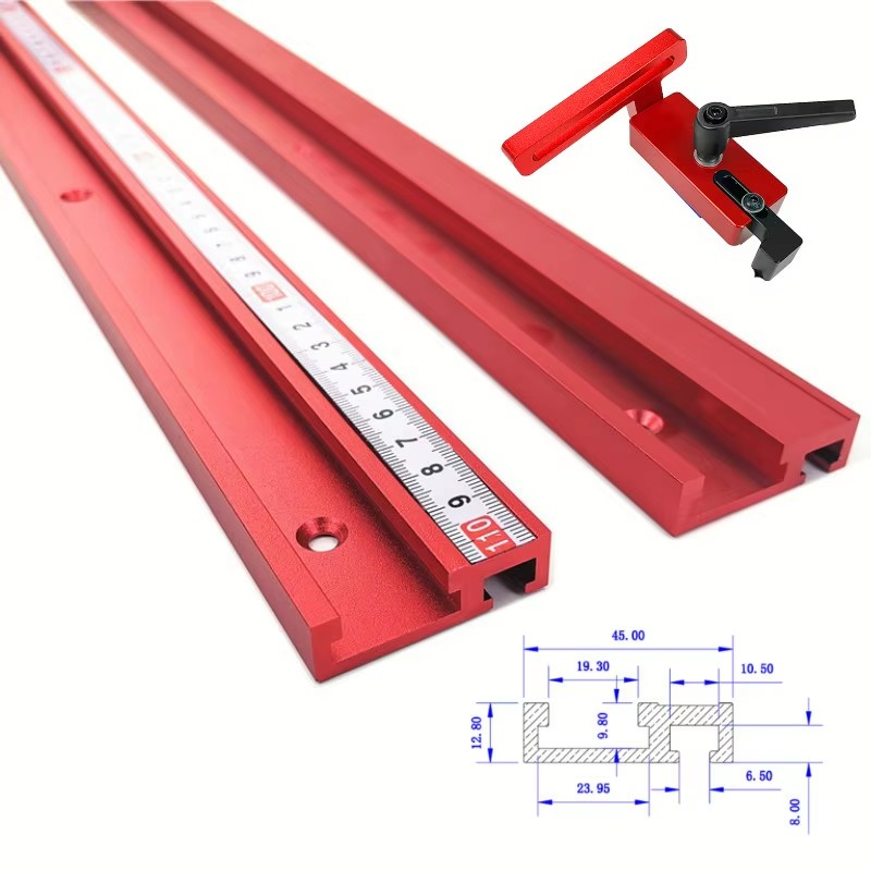 1PC Chute Aluminium alloy T-tr - Router Table Insert のレビューと価格