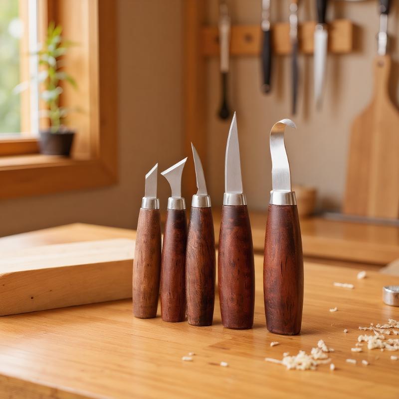 （Summer6）5 Pcs Tools For Wood  - Chisel Set Wood のレビューと価格