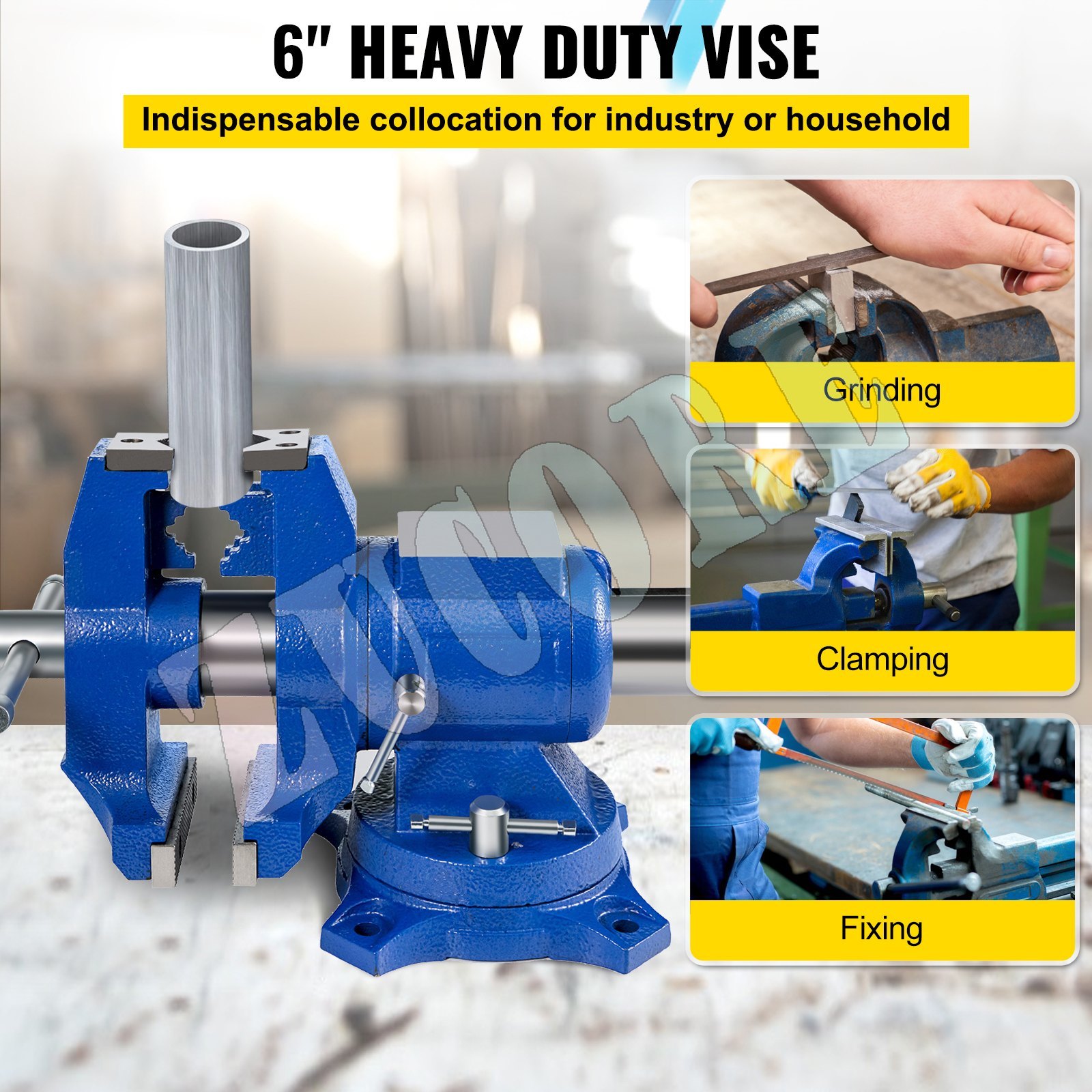 Multipurpose Bench Vise 6