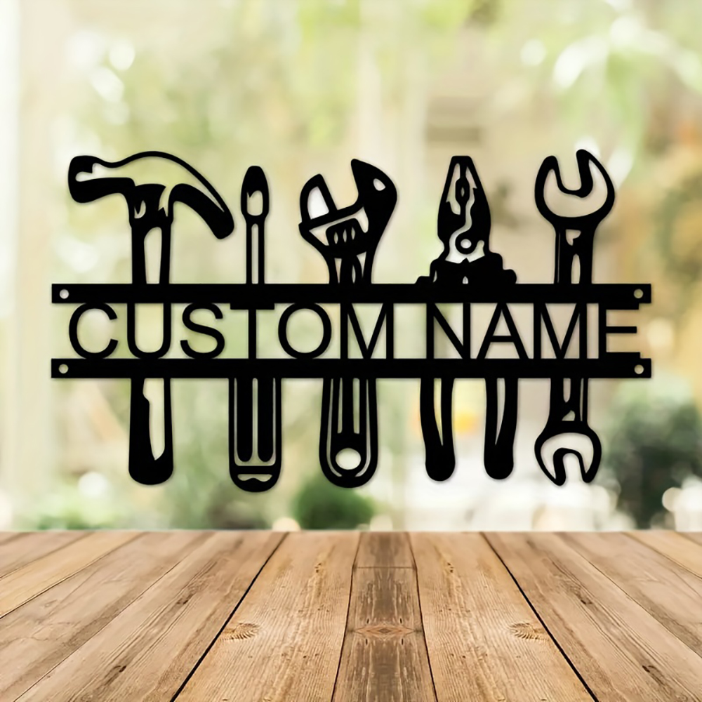 Customized Name Industrial Sty - Workshop Tools With Name のレビューと価格