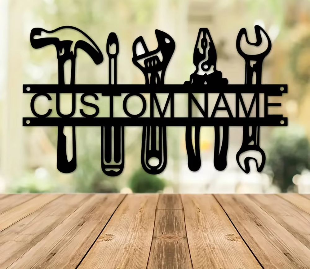 Customized Name Industrial Sty - Workshop Tools With Name のレビューと価格