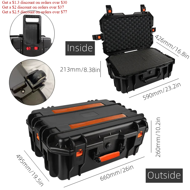 Large Capacity Tool box with w - Tools Box For Workshop のレビューと価格
