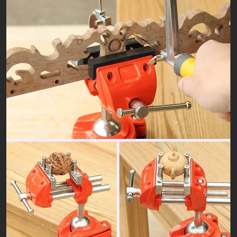 Mini Vise Rotates 360 Degree R - Bench Vise Swivel のレビューと価格