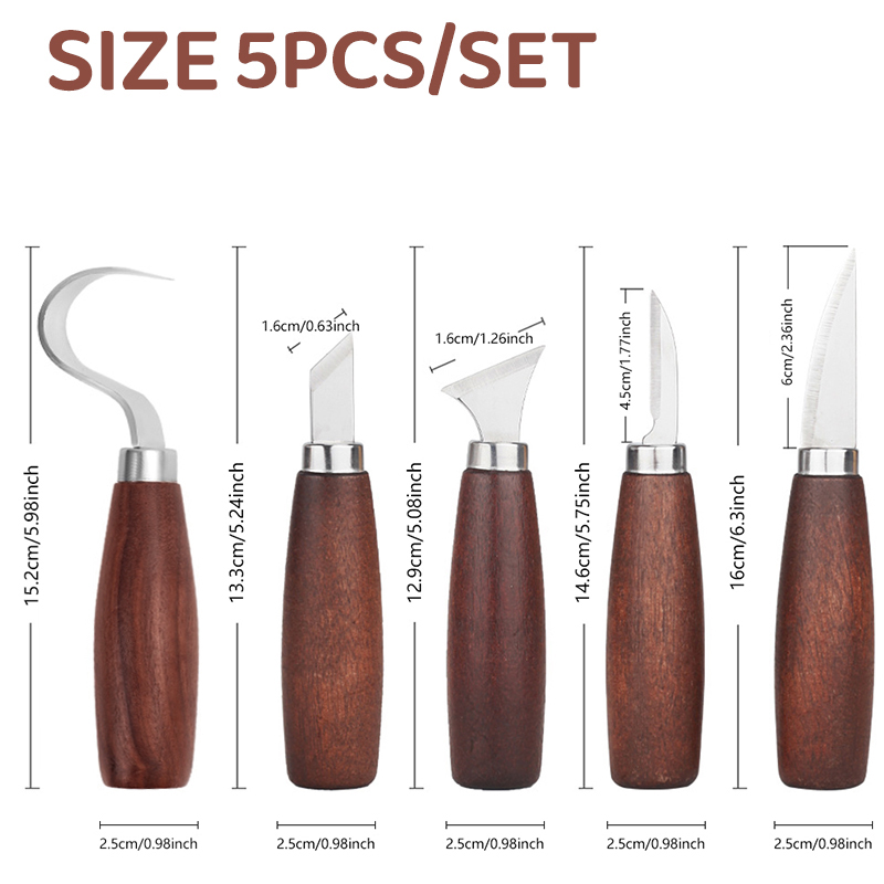 5pcs tools for wood carving Ch - Chisel Set Wood のレビューと価格