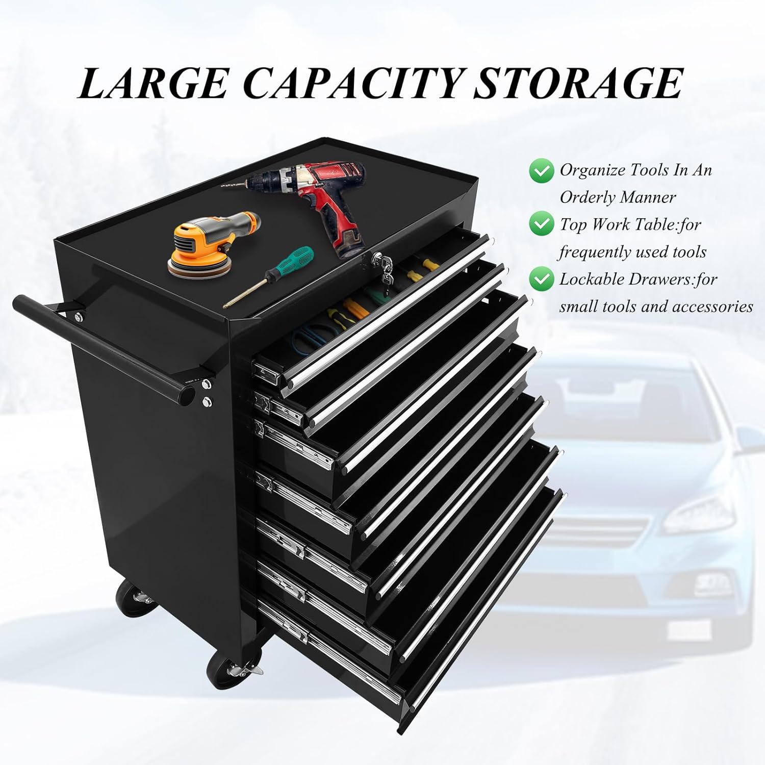 Wholesale 7-Drawer Metal Tool  - Workshop Tools Wholesale のレビューと価格