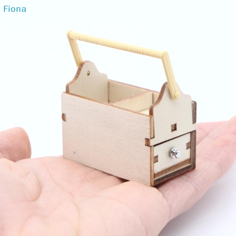 ✔1/12 Dollhouse Mini Wooden To - Tools Box For Workshop のレビューと価格