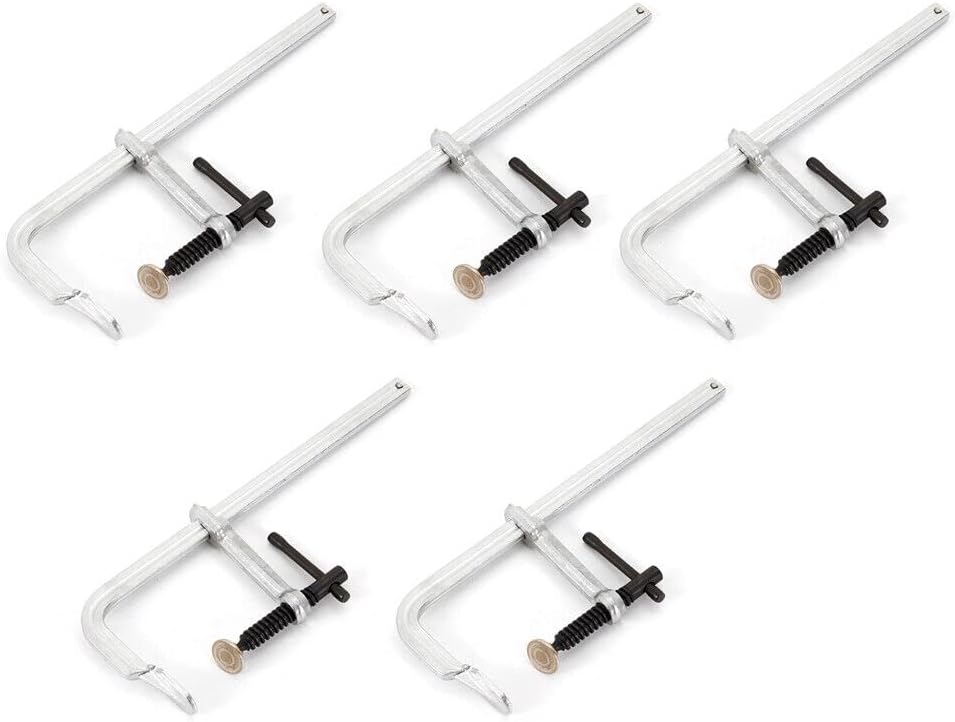 Screw Clamps Set of 5, Wingspa - Clamp Set F Style のレビューと価格