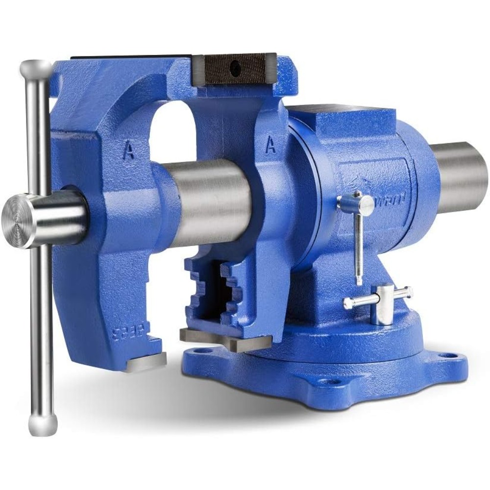 5 Inch Heavy Duty Bench Vise w - Bench Vise Swivel のレビューと価格