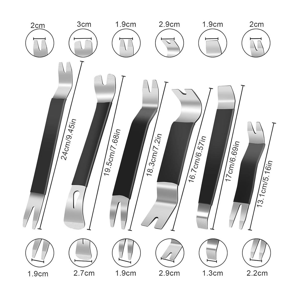 Car Trim Removal Tool Stainles - Workshop Tools Kit のレビューと価格