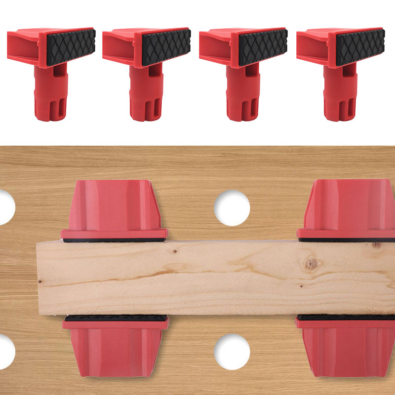 4Pcs Plastics Bench Dogs, 20mm - Tools Box For Workshop のレビューと価格