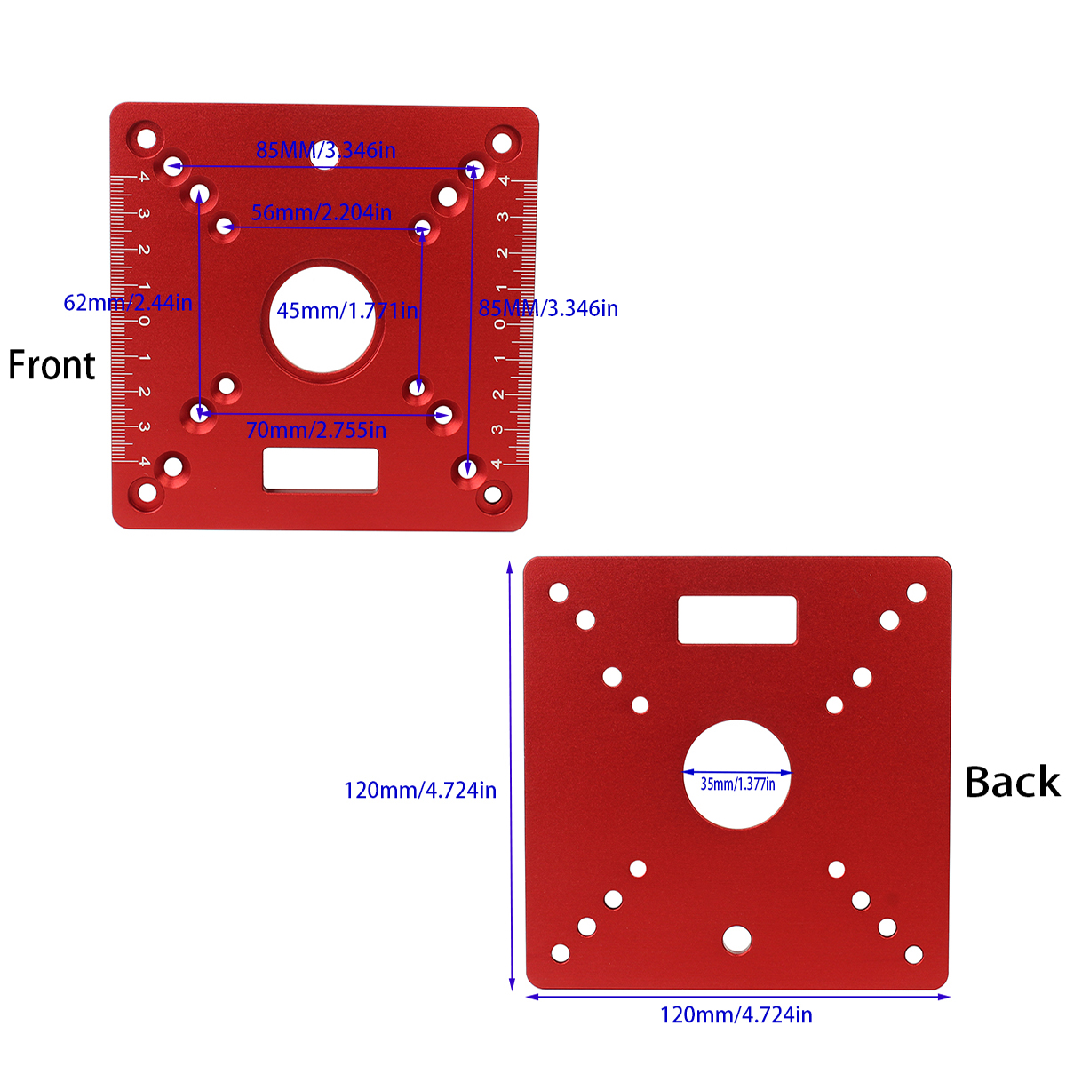 Multi-Functional Aluminum Allo - Router Table Insert のレビューと価格