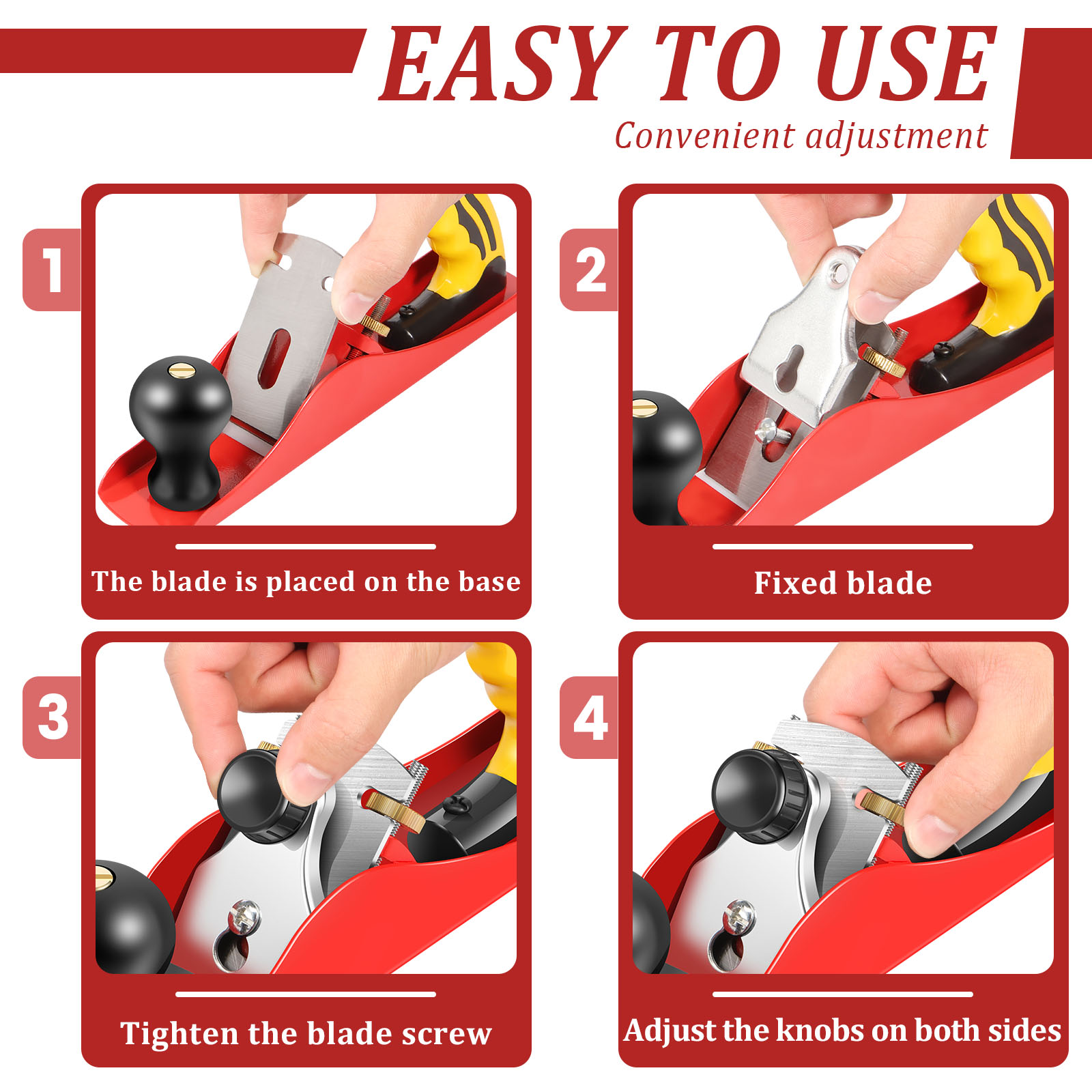 Wood Hand Planer Set Hand Tool - Hand Plane Block のレビューと価格