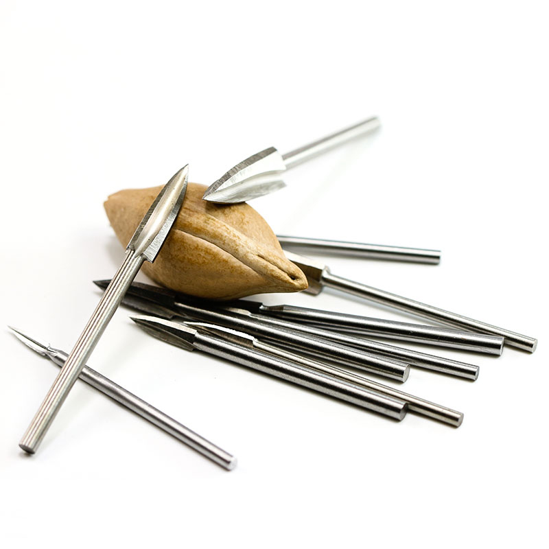 Solid Carbide Steel Engraving  - Chisel Set Wood のレビューと価格