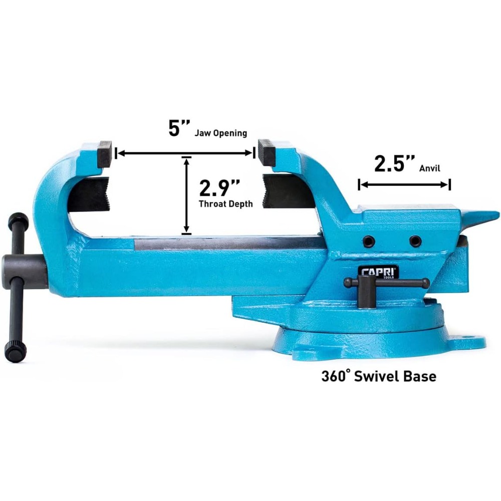 Forged Steel Bench Vise 4 inch - Bench Vise Swivel のレビューと価格