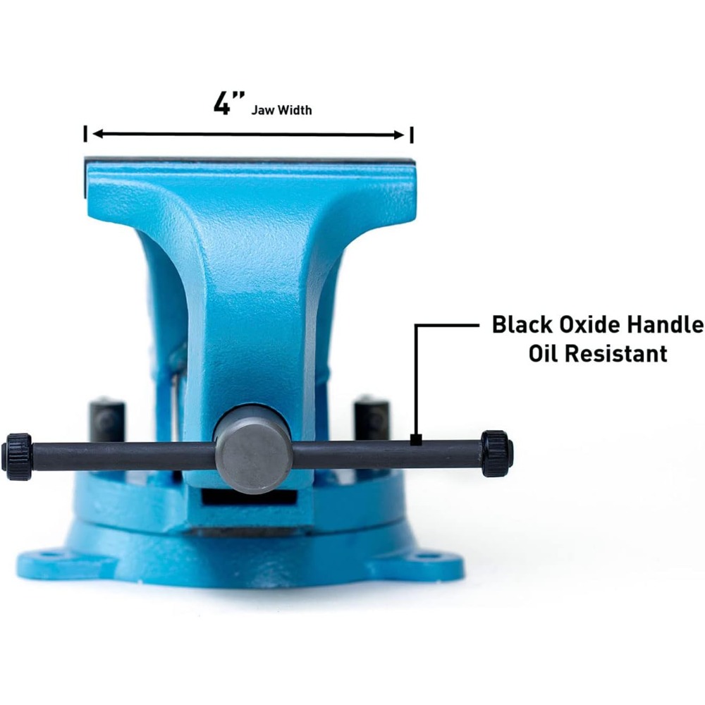 Forged Steel Bench Vise 4 inch - Bench Vise Swivel のレビューと価格