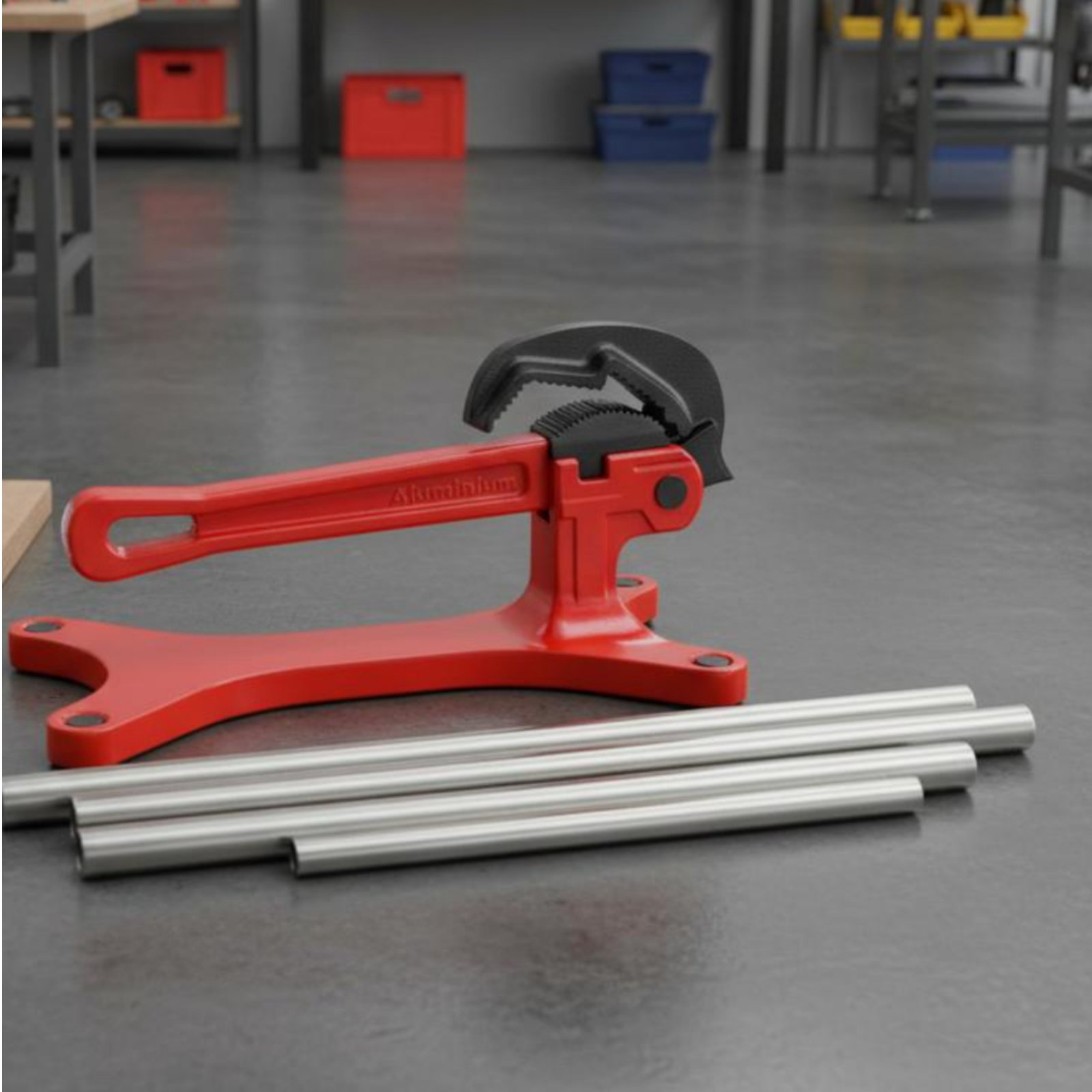 Yoke Pipe Vise Sturdy-Duty Por - Tools In Workshop のレビューと価格