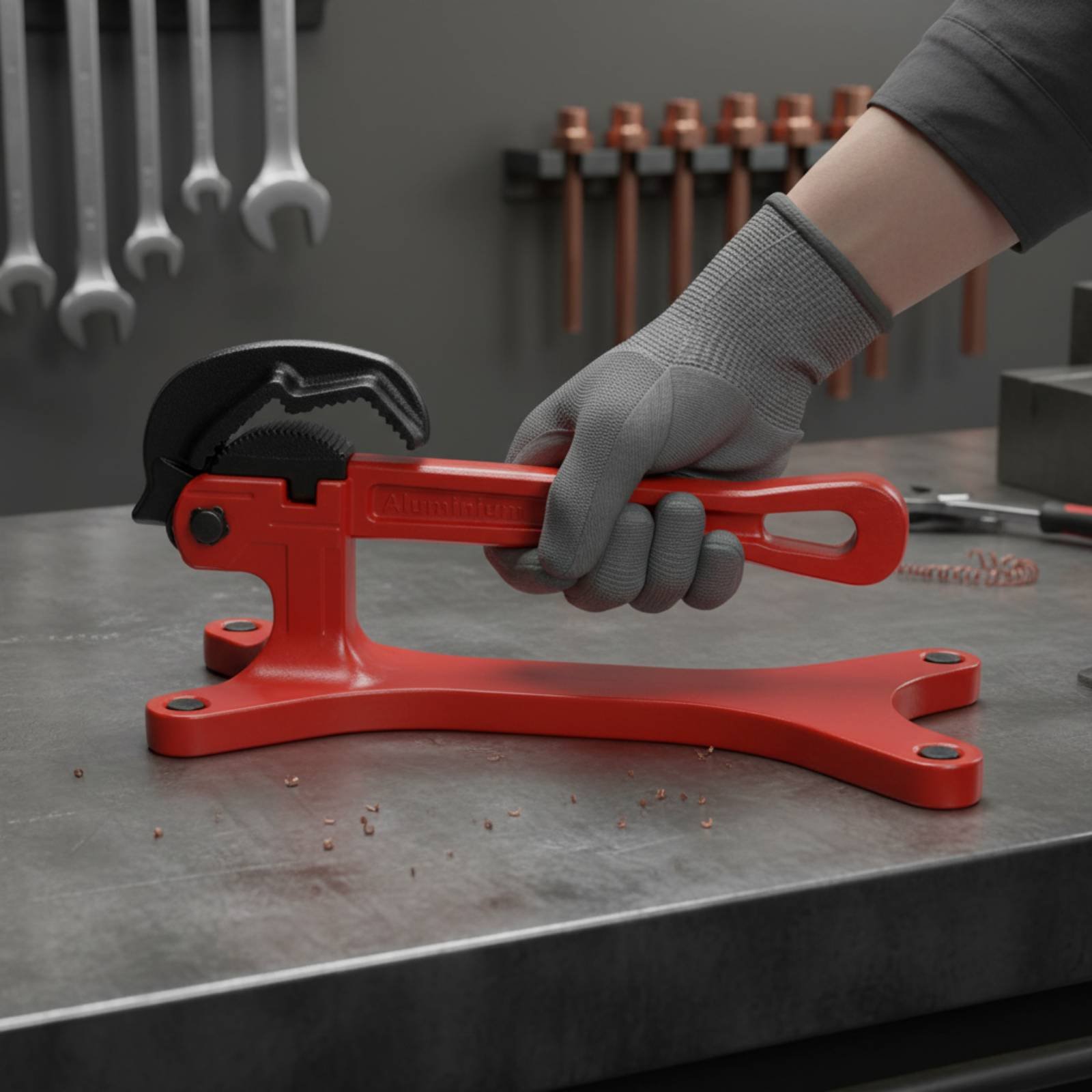 Self-Locking Pipe Wrench Porta - Tools In Workshop のレビューと価格