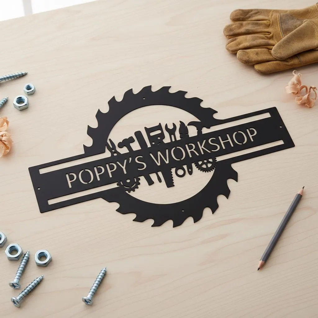 Custom Garage Name Sign,Worksh - Workshop Tools With Name のレビューと価格