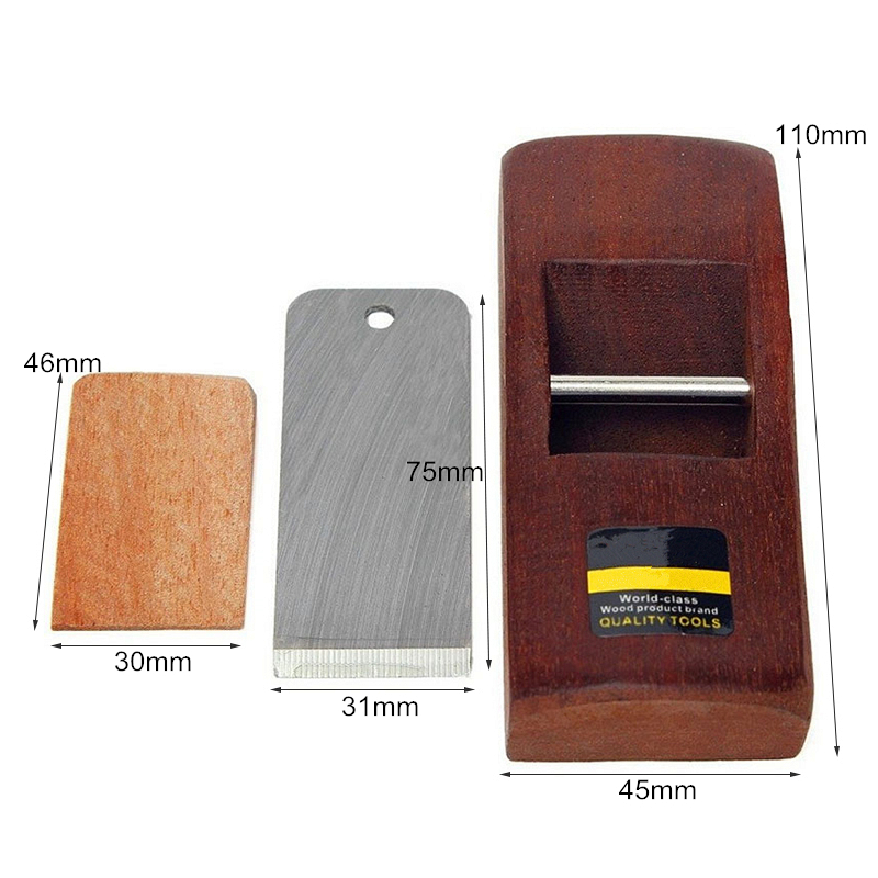 4''/110mm Mini Hand Planer Woo - Hand Plane Block のレビューと価格