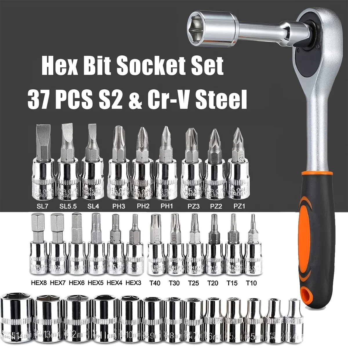 46pc Drive Socket Set 1/4 inch - Workshop Tools Kit のレビューと価格