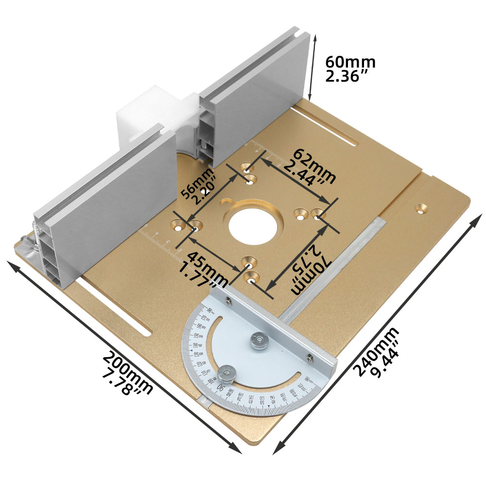 C8 Aluminum Router Table Inser - Router Table Insert のレビューと価格