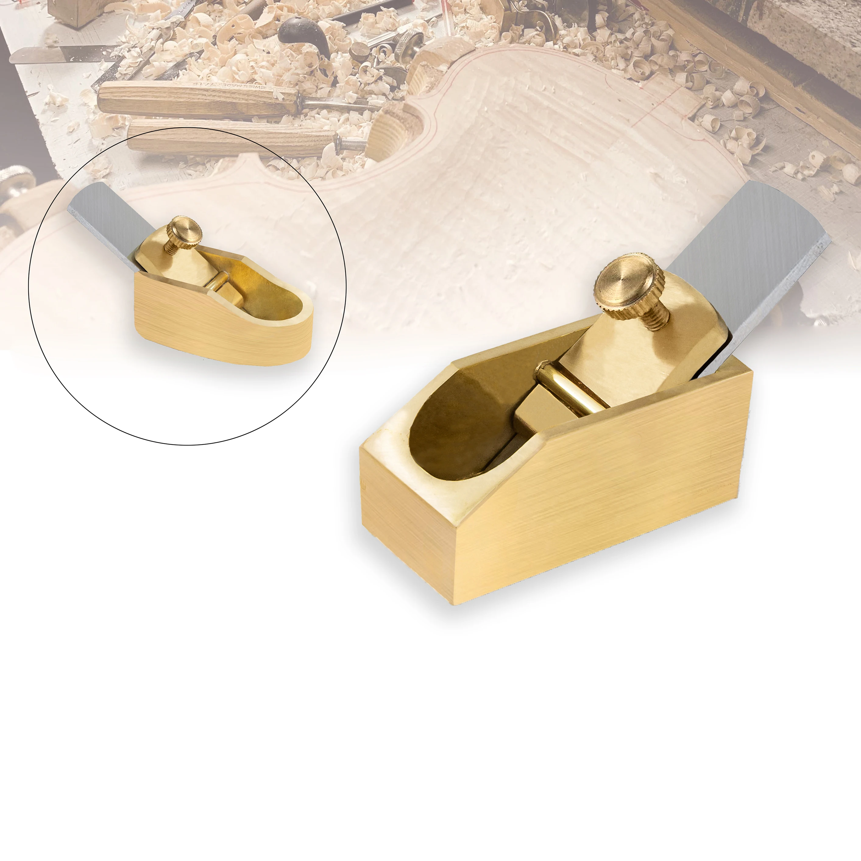 Size/Shape Optional Copper Bra - Hand Plane Block のレビューと価格