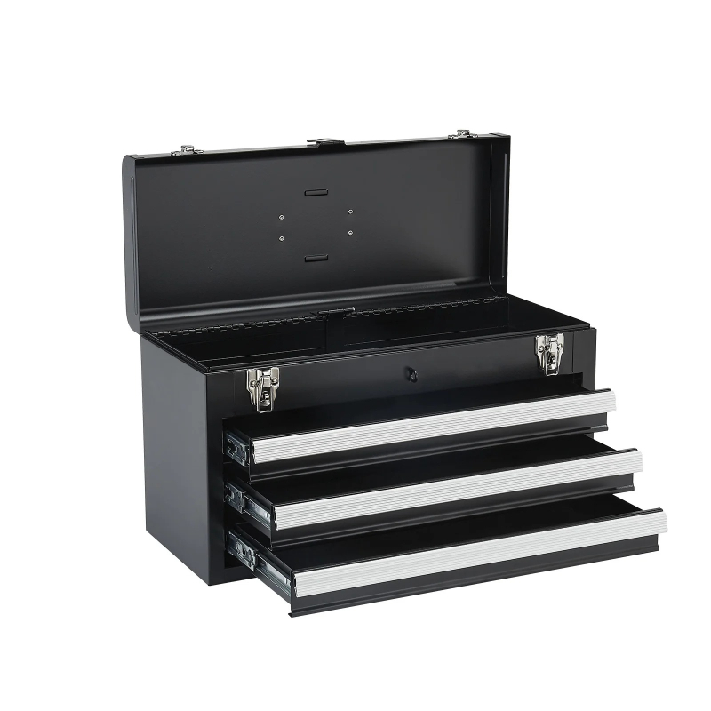 20in 3-Drawer Metal Tool Box B - Workshop Garage Tools Manufacturer のレビューと価格