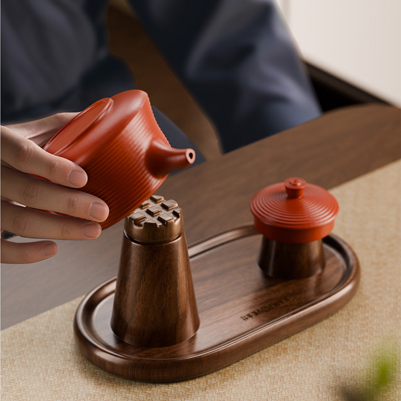 KAMJOVE Teapot Storage Rack,Ku - Chisel Set Wood のレビューと価格