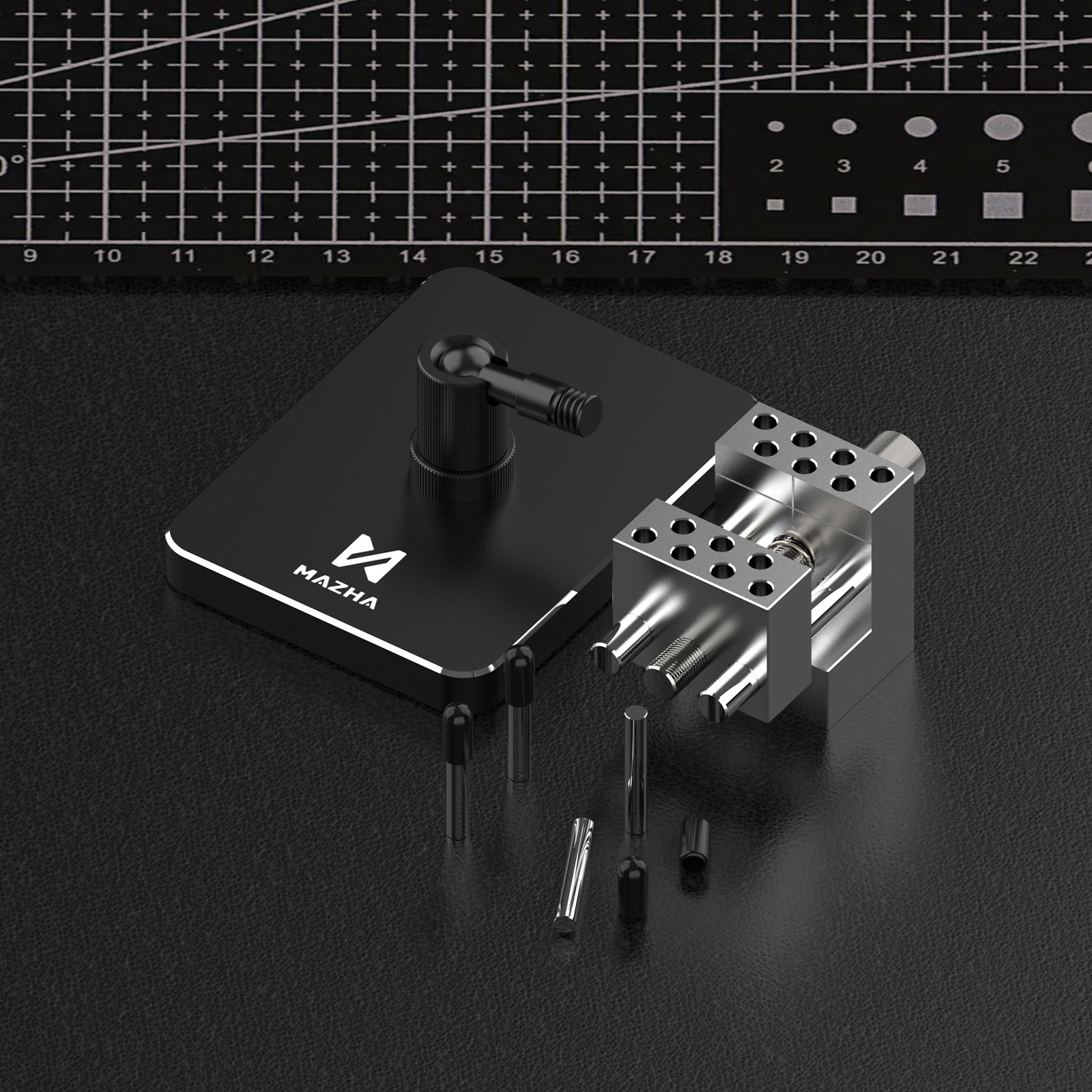 2-in-1 Mini Bench Vise MAZHA T - Bench Vise Swivel のレビューと価格