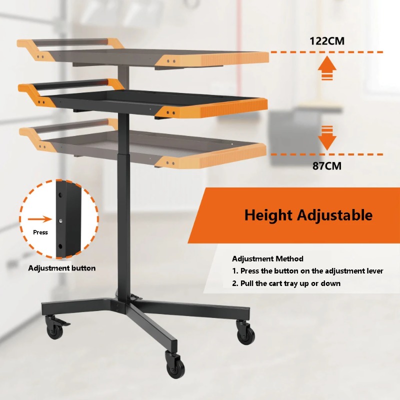 Adjustable Height Mobile Work  - Workshop Garage Tools Manufacturer のレビューと価格